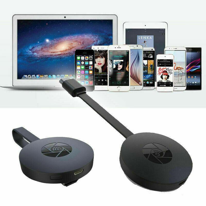Compact Wireless HDMI Streaming Adapter for 1080p TV