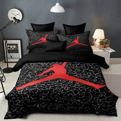 Fun Sports Basketball Bedding Set for Boys