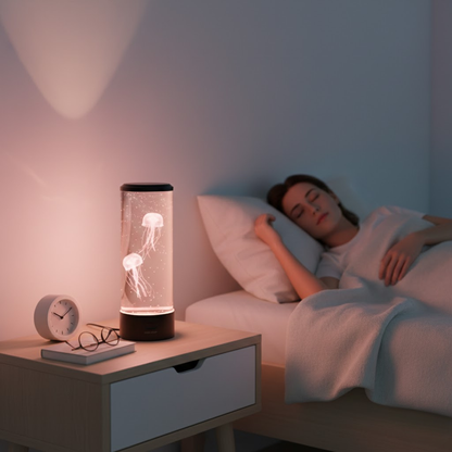 Soothing LED Jellyfish Table Lamp