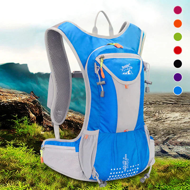 Comfortable Water Resistant Hiking Backpack for Outdoor Adventure - Lusomart