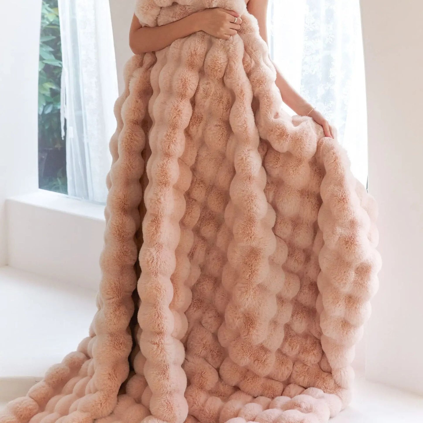 Cozy Warm Woolen Blanket Soft Throw For Winter Nights