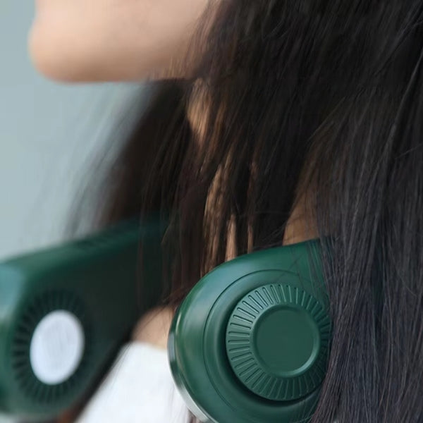 Compact Personal Neck Fan With Long Lasting Battery