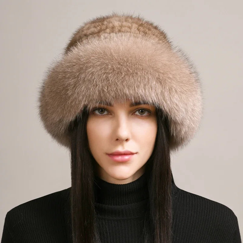 Luxurious Mink Fur Winter Hat