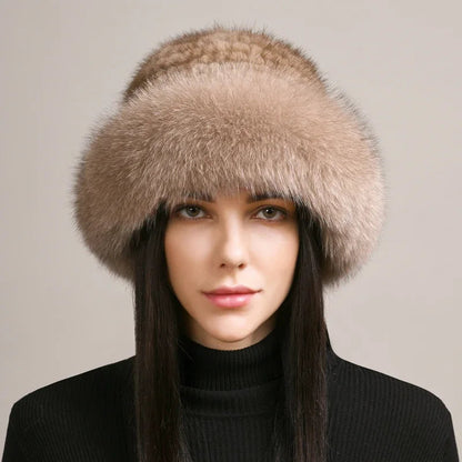 Luxurious Mink Fur Winter Hat