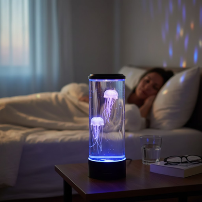 Soothing LED Jellyfish Table Lamp