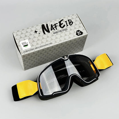 Vintage Style Prescription Goggles with UV Protection