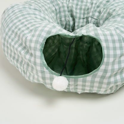 Fun Foldable Pet Tunnel & Bed
