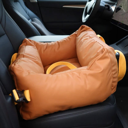Durable Pet Car Seat - Safe and Comfortable Ride