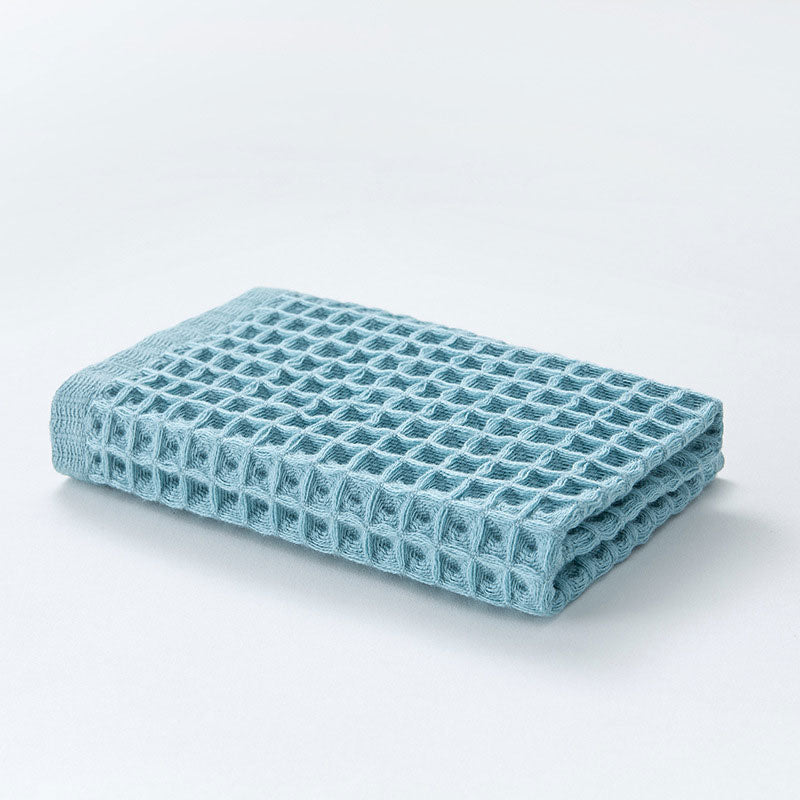 Soft Absorbent Waffle Towels 6 Pack Environmentally Friendly - Lusomart