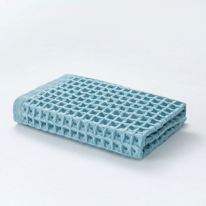 Soft Absorbent Waffle Towels 6 Pack Environmentally Friendly - Lusomart