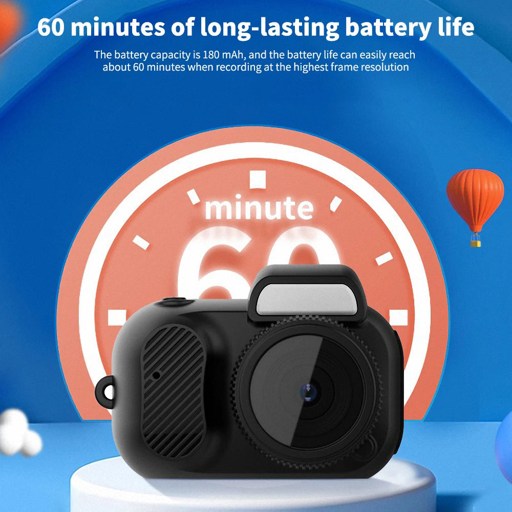 Compact HD Pocket Camera with LCD Screen and Filters