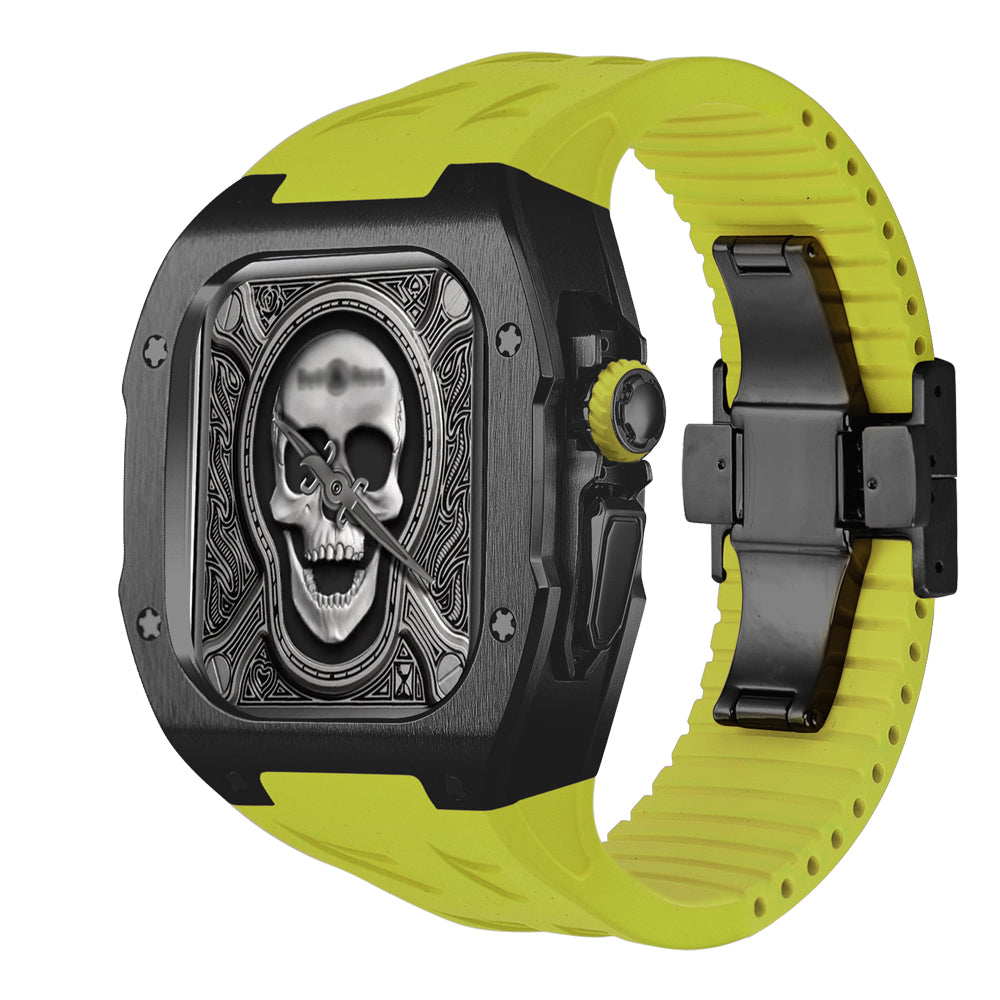 Durable Titanium Case & Soft Rubber Band for AW Ultra