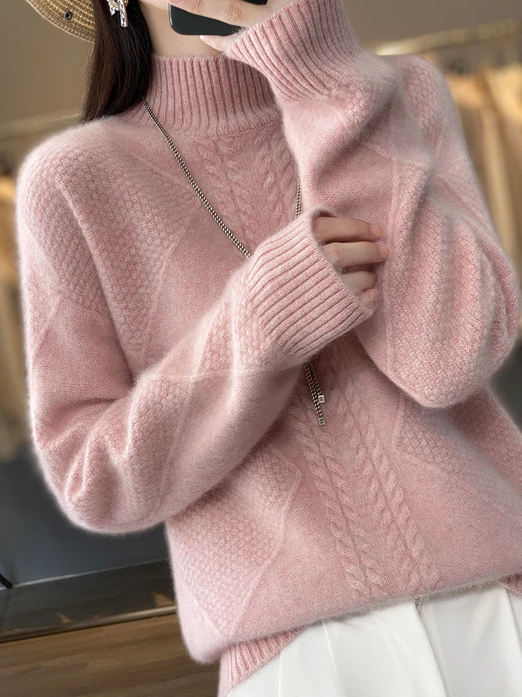 Soft Cashmere Crew Neck Sweater