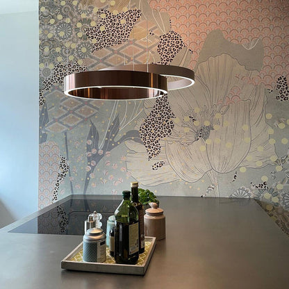Bright Round LED Hanging Light for Home
