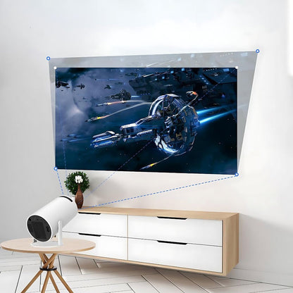 Compact 4K Portable Projector With Auto Focus