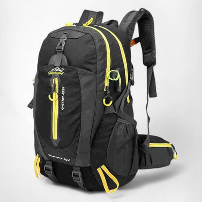 Waterproof 40L Outdoor Trekking Backpack With Extra Compartments