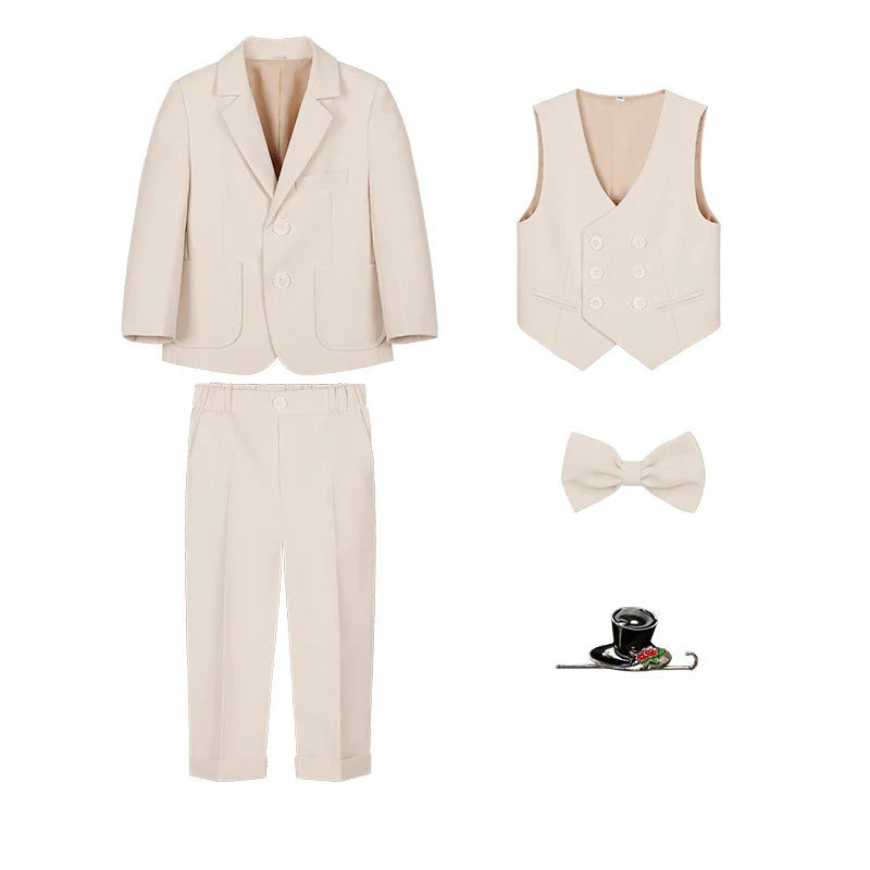 4-Piece Children's Tuxedo Set – MisterFinn 7
