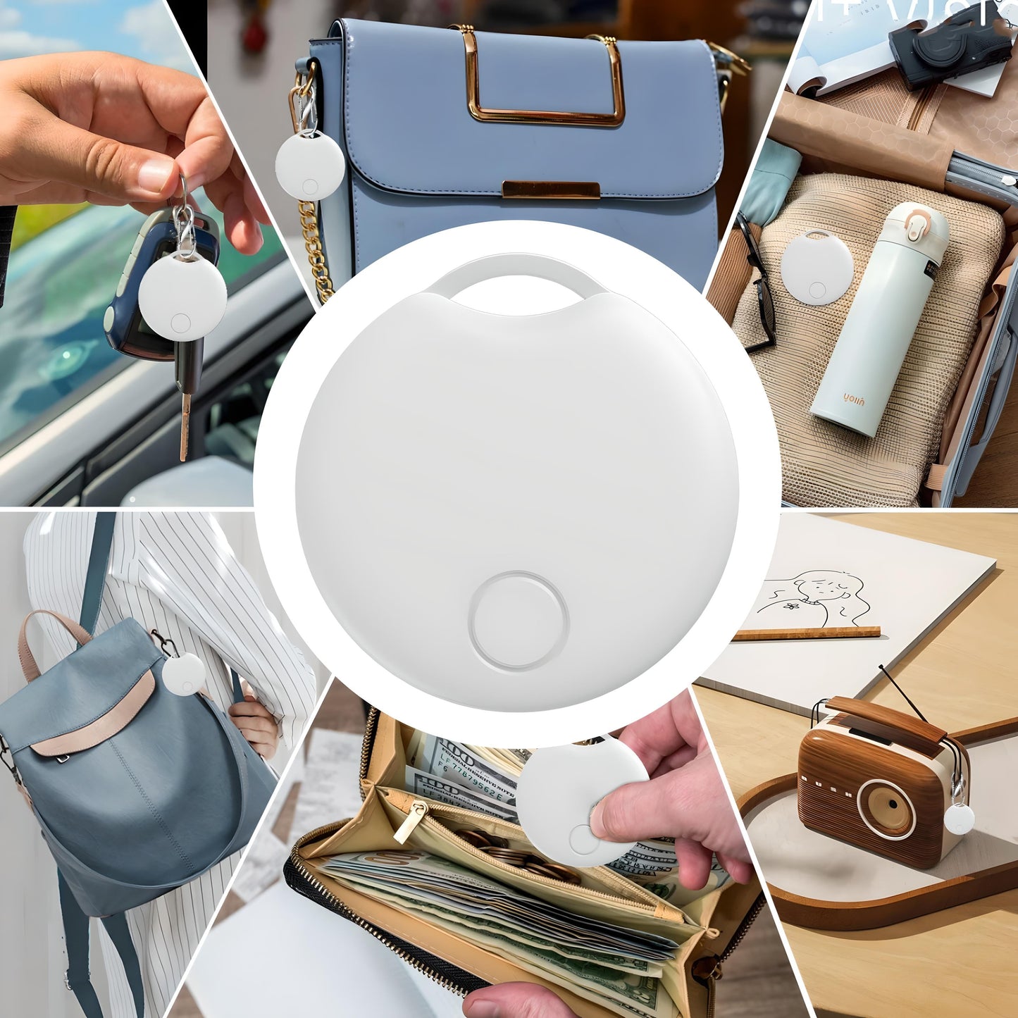 Portable GPS Travel Luggage Tracker Device