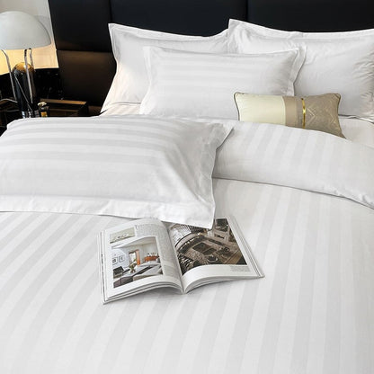 Soft Cotton Striped Bedding Set