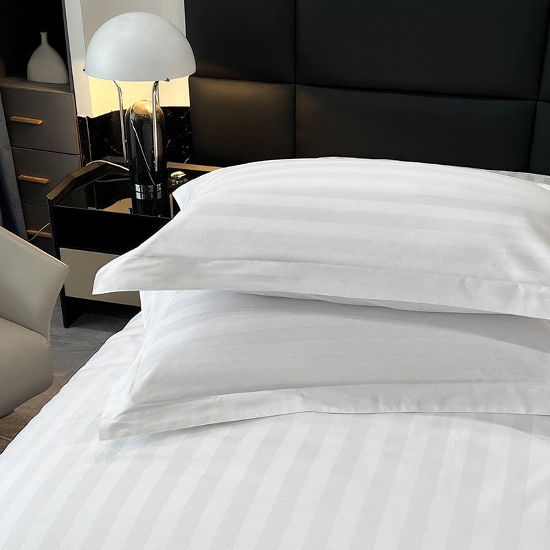 Soft Cotton Striped Bedding Set