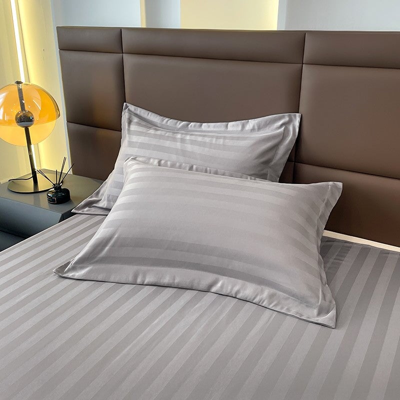 Soft Cotton Striped Bedding Set