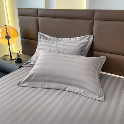 Soft Cotton Striped Bedding Set