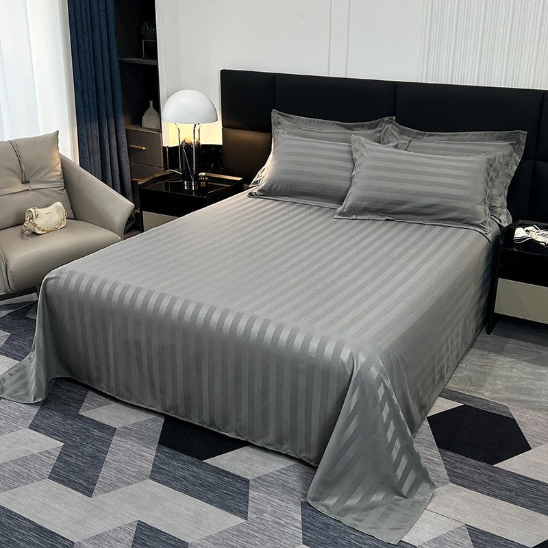 Soft Cotton Striped Bedding Set