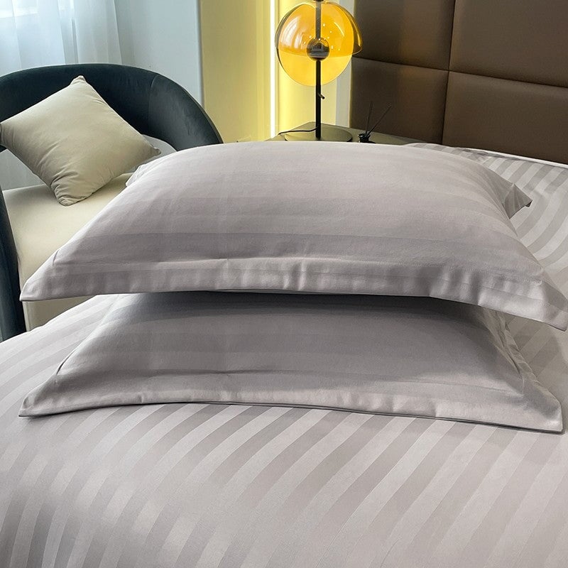 Soft Cotton Striped Bedding Set