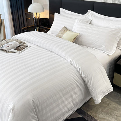 Soft Cotton Striped Bedding Set