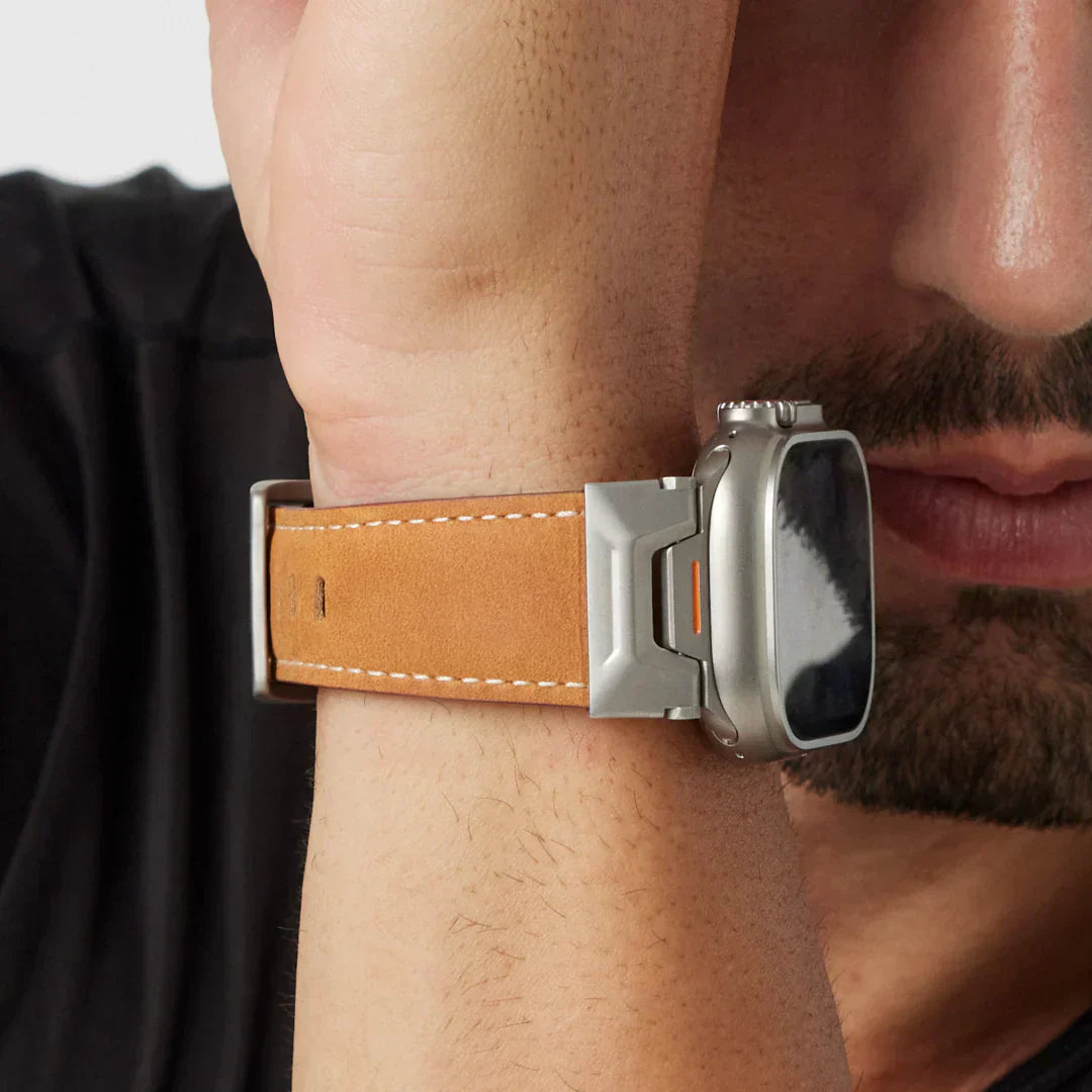 Genuine Leather Strap For Apple Watch