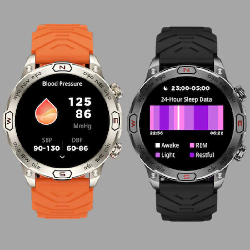 Advanced GPS Smart Watch with Heart Rate Blood Pressure Monitor