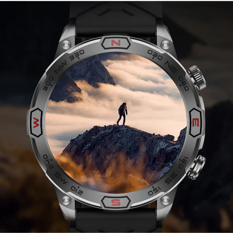Advanced GPS Smart Watch with Heart Rate Blood Pressure Monitor