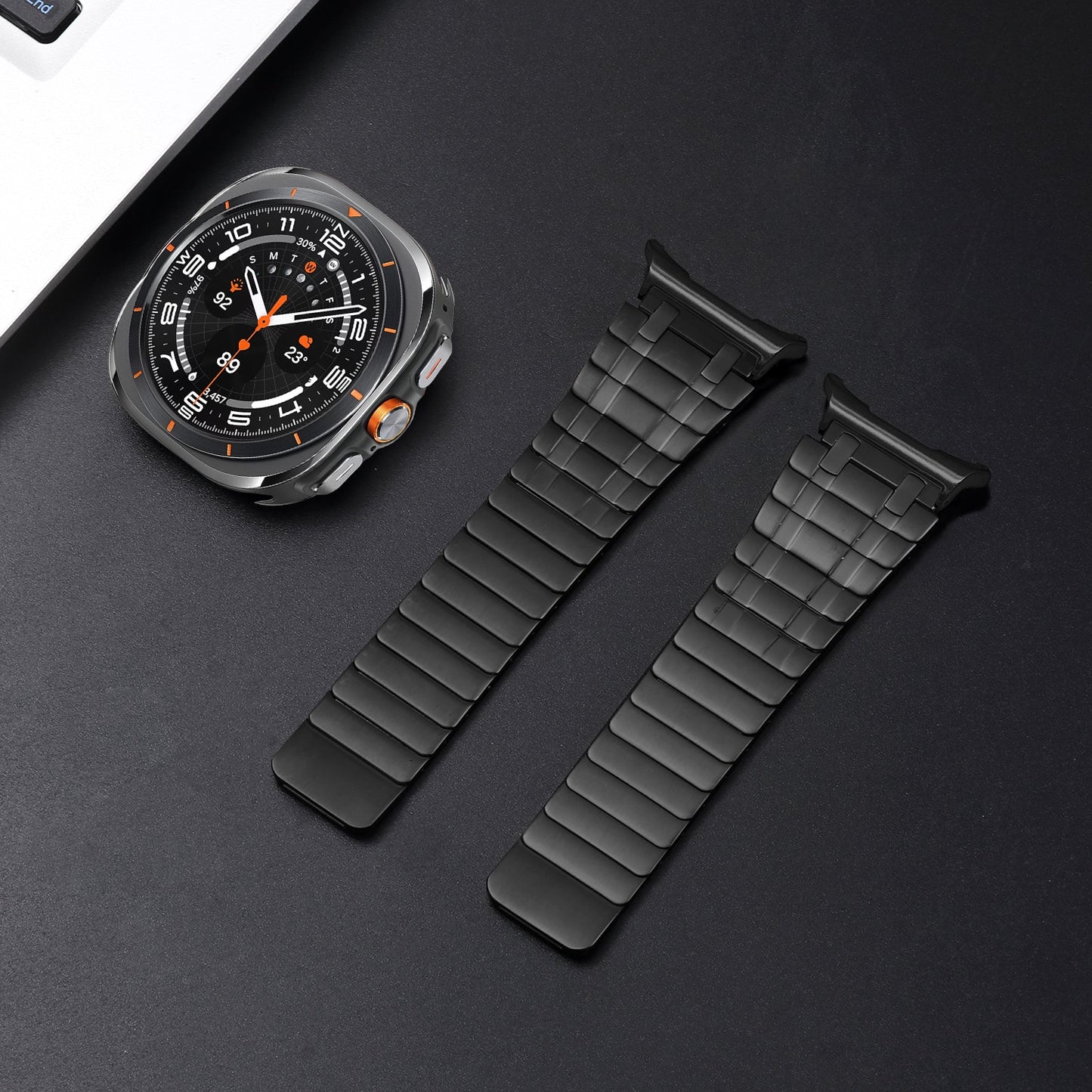 Durable Metal Magnetic Band For Samsung Watch 7 Ultra