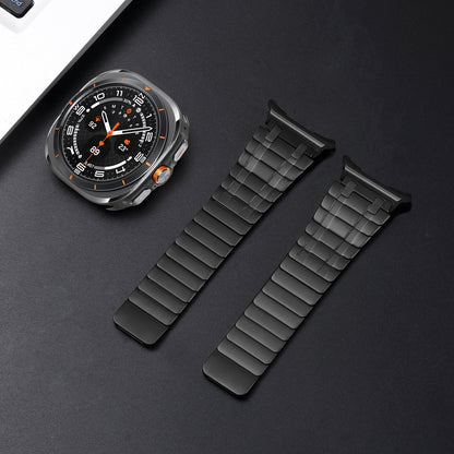 Durable Metal Magnetic Band For Samsung Watch 7 Ultra