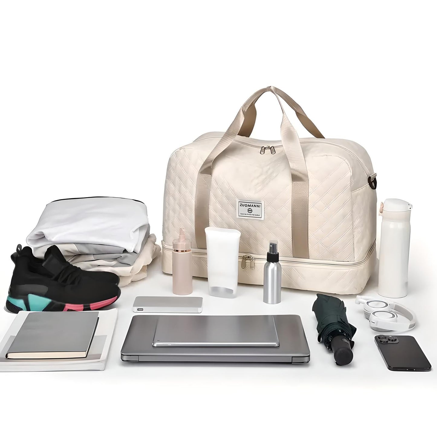 Traveler Overnight Water-Resistant Duffle Bag