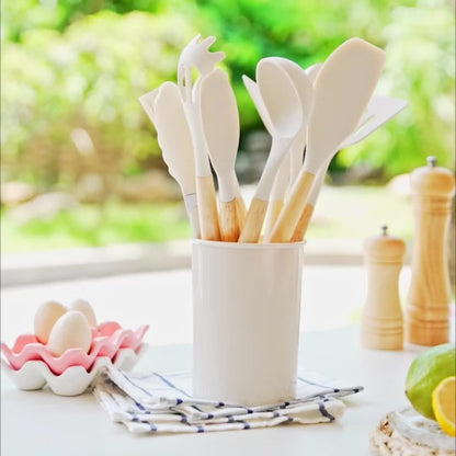 Premium 12-Piece Silicone Kitchen Utensil Set