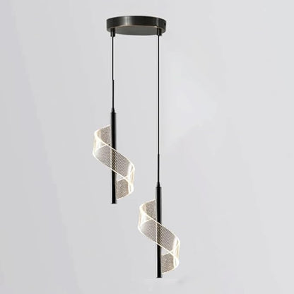 Stylish Spiral Hanging LED Light