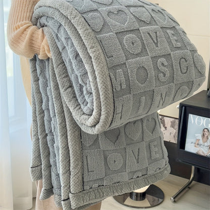 Cozy Fleece Throw Blanket for Home Comfort
