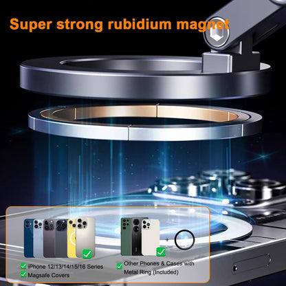 Strong Magnetic Car Phone Mount With Adhesive Base