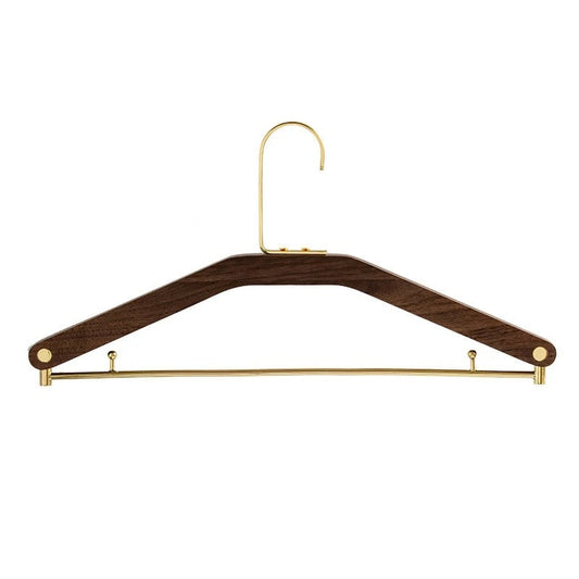 Premium Wooden Hangers for Coats and Pants - Lusomart