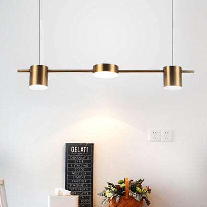Modern Black Gold Pendant Lighting, 3-5 Lights