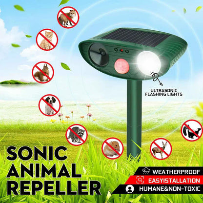 Outdoor Solar Powered Deer Repellent For Yard