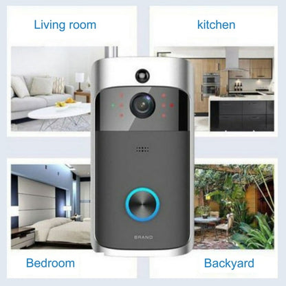 Wireless HD Doorbell Camera with Night Vision and Audio