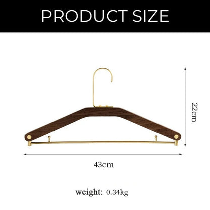 Premium Wooden Hangers for Coats and Pants