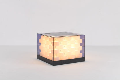 Stylish Woven Garden Solar Lamp