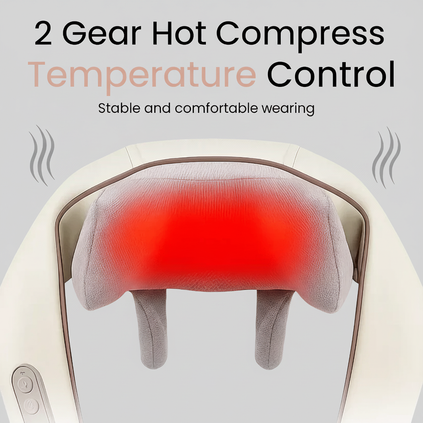 Relaxing Heat Knead Neck Massage Pillow
