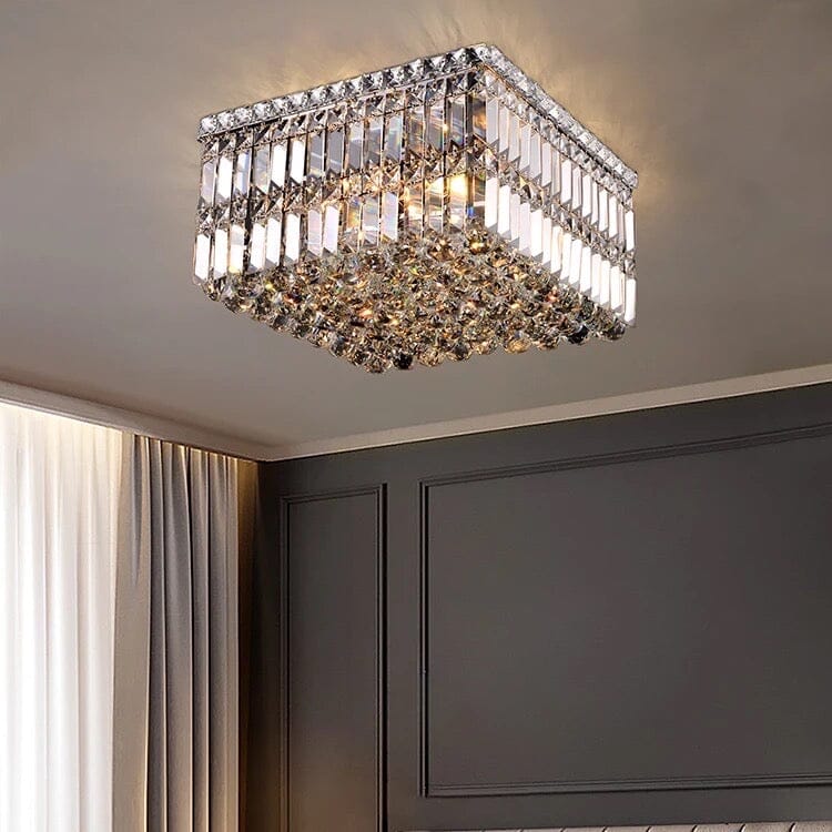 Green Crystal Pendant Chandelier