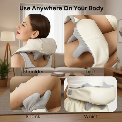 Relaxing Heat Knead Neck Massage Pillow