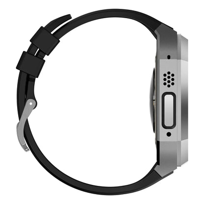Colorful Rubber Apple Watch Strap With Metal Case