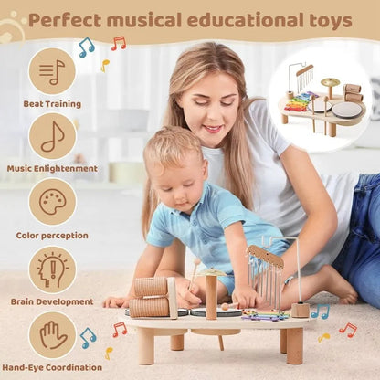 4Ever Wood™ Melody – Playful learning with sounds - Wooden music toys 2